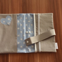 Windeltasche Sternenblau